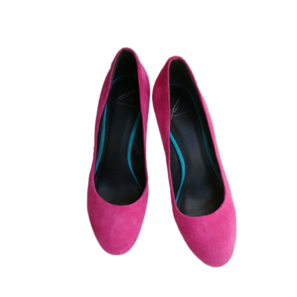 B Brian Atwood is Color Block Perfection - I Heart Heels BRIAN Atwood Suede Colorblock Platform Pump